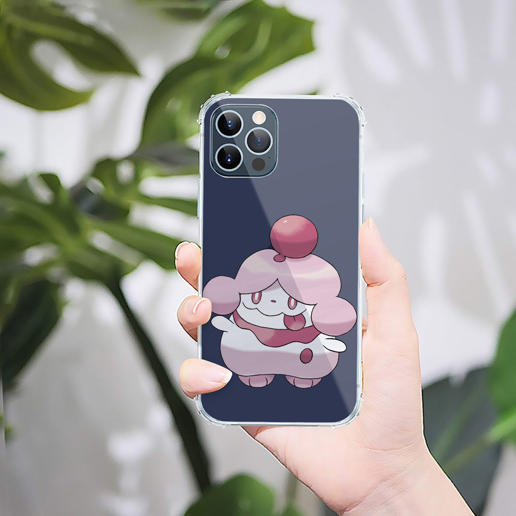 （画像用） ポケットモンスター Pokémon 【iPhone 12シリーズ対応】透明スマホケース（クリアソフトケース）
